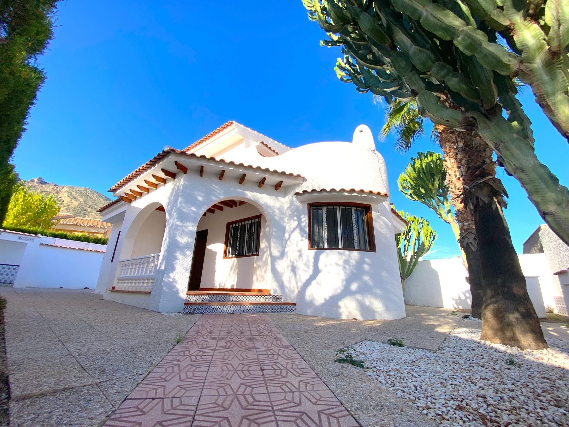 Exterior view of House or chalet for sale in Mazarrón  with Private garden