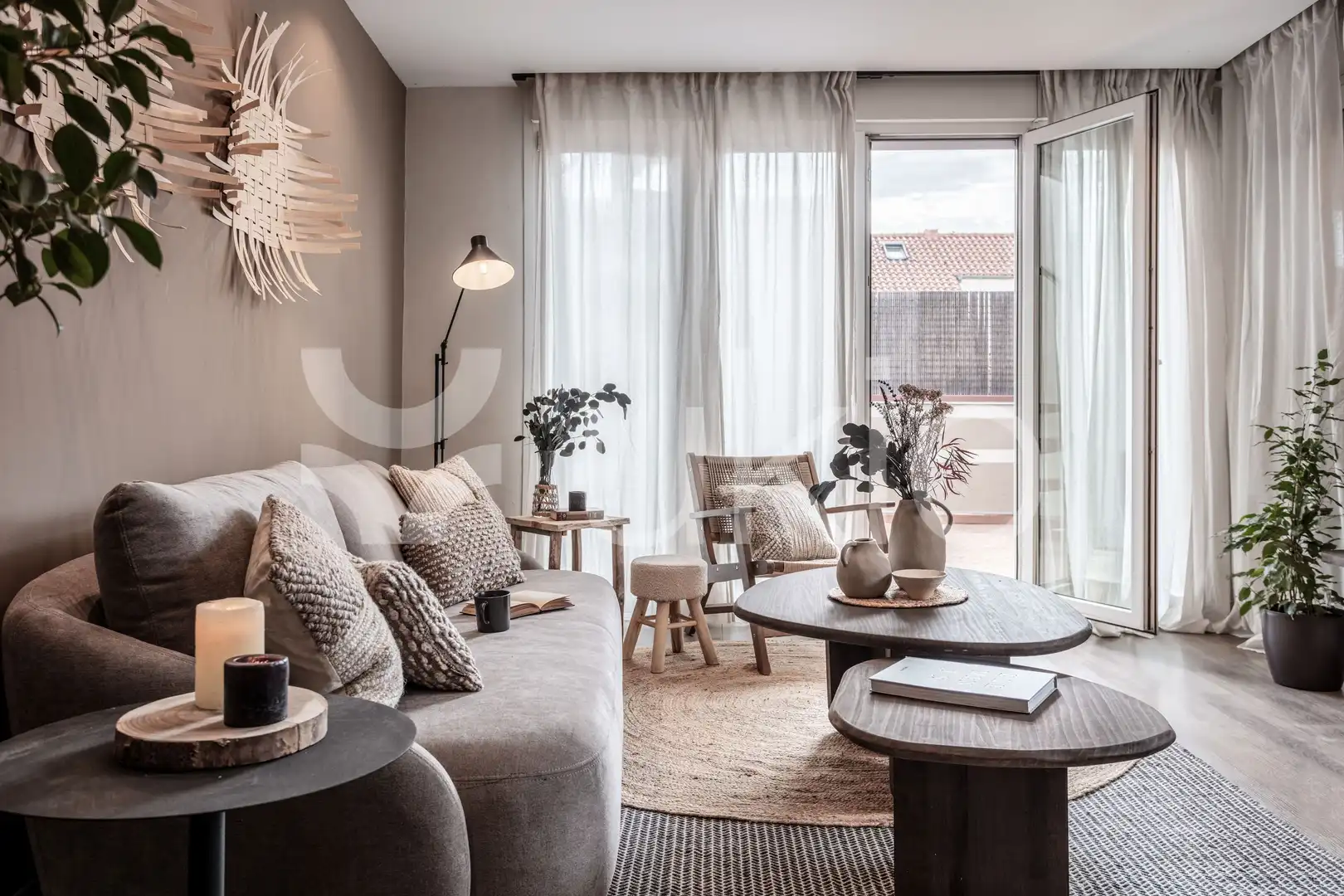 Living room of Apartments for rent in Madrid  with Air Conditioner, Heating and Terrace