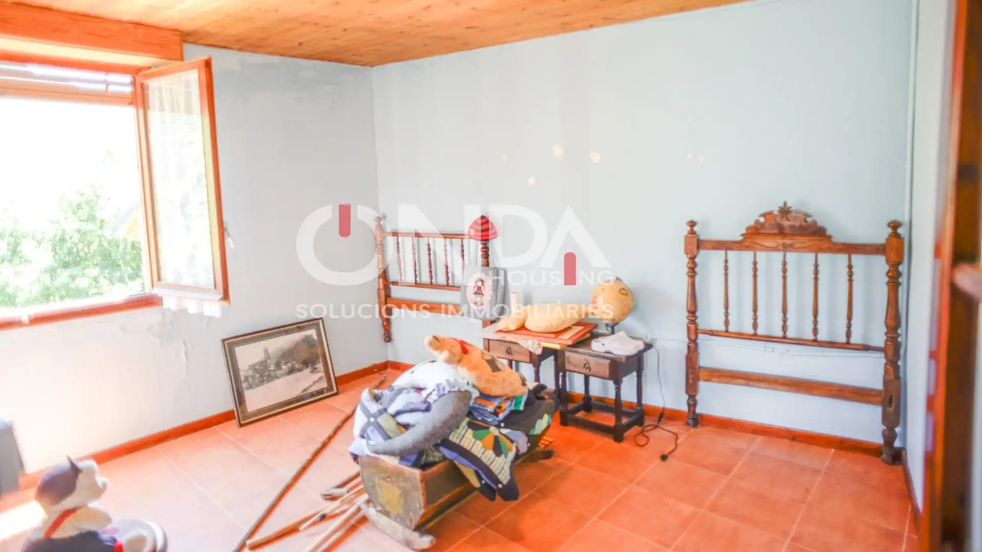 Sala de estar de Casa o chalet en venta en Sort con Jardín privado, Terraza y Trastero