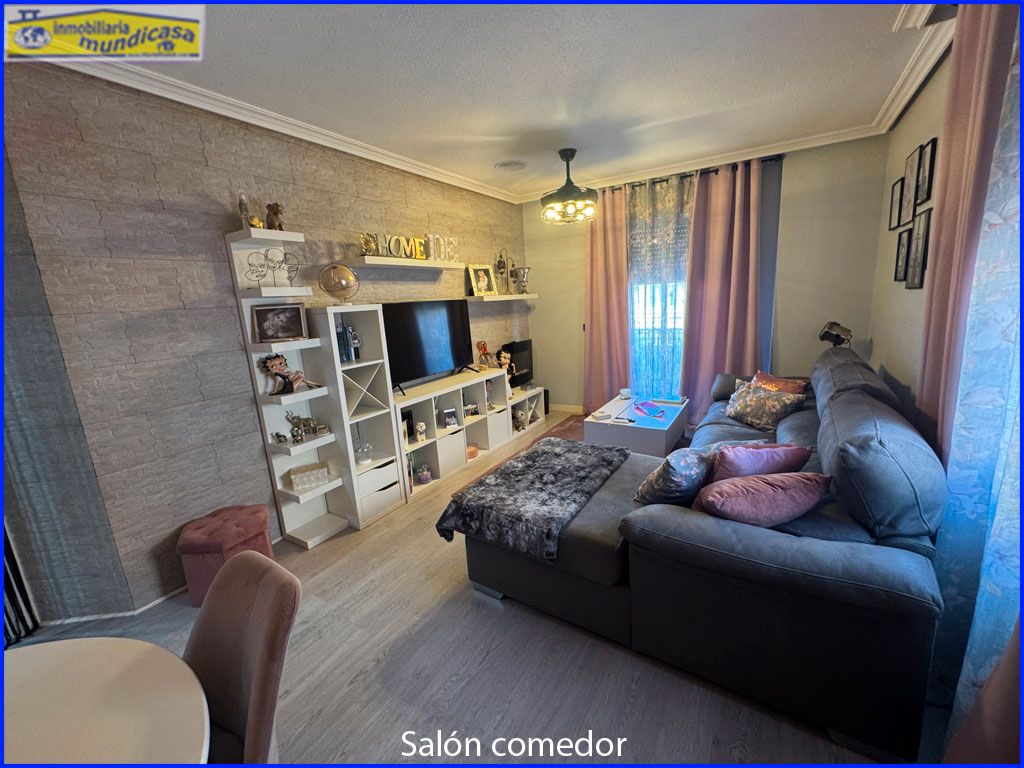Living room of Flat for sale in Santomera  with Air Conditioner, Parquet flooring and Terrace