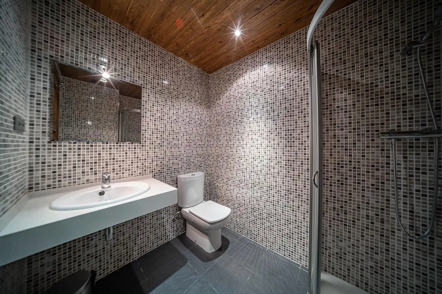 Baño de Casa o chalet en venta en Vielha e Mijaran con Jardín privado, Parquet y Terraza