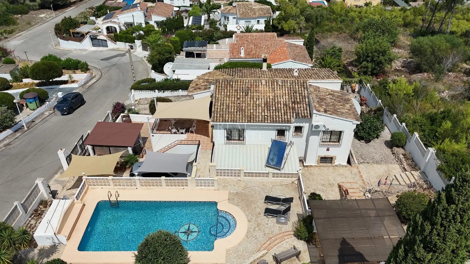 Vista exterior de Casa o xalet en venda en Jávea / Xàbia amb Aire condicionat, Terrassa i Traster