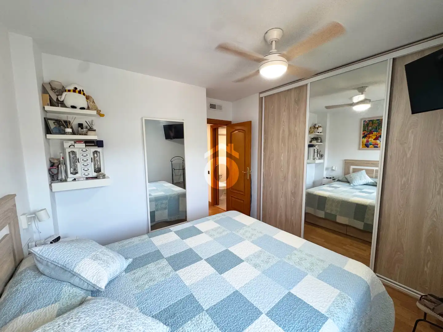 Bedroom of Flat for sale in Martorell  with Air Conditioner, Heating and Parquet flooring