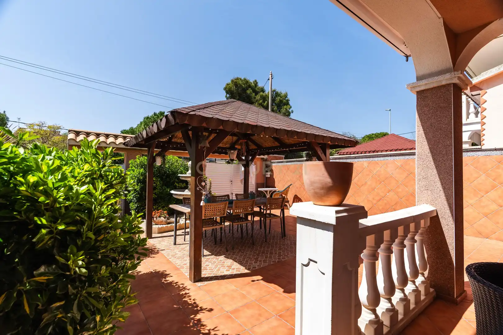 Terrassa de Casa o xalet en venda en Cubelles amb Aire condicionat i Alarma