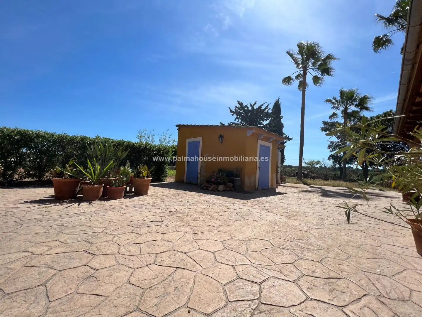 Garten von Country house zur Miete in Muro mit Klimaanlage, Heizung und Privatgarten