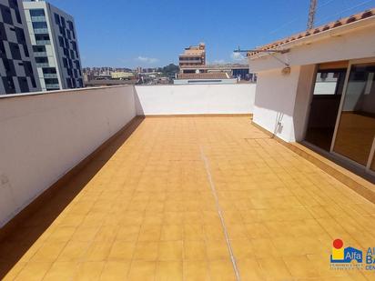 Terrace of Attic to rent in Badalona  with Heating, Parquet flooring and Terrace