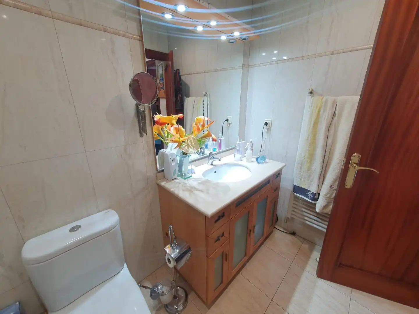 Baño de Piso de alquiler en Mollet del Vallès con Aire acondicionado, Calefacción y Amueblado
