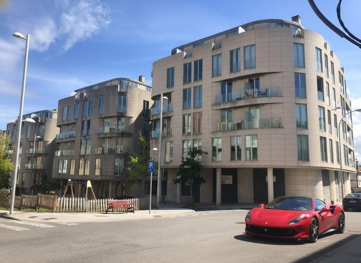 Exterior view of Flat for sale in Foz  with Parquet flooring