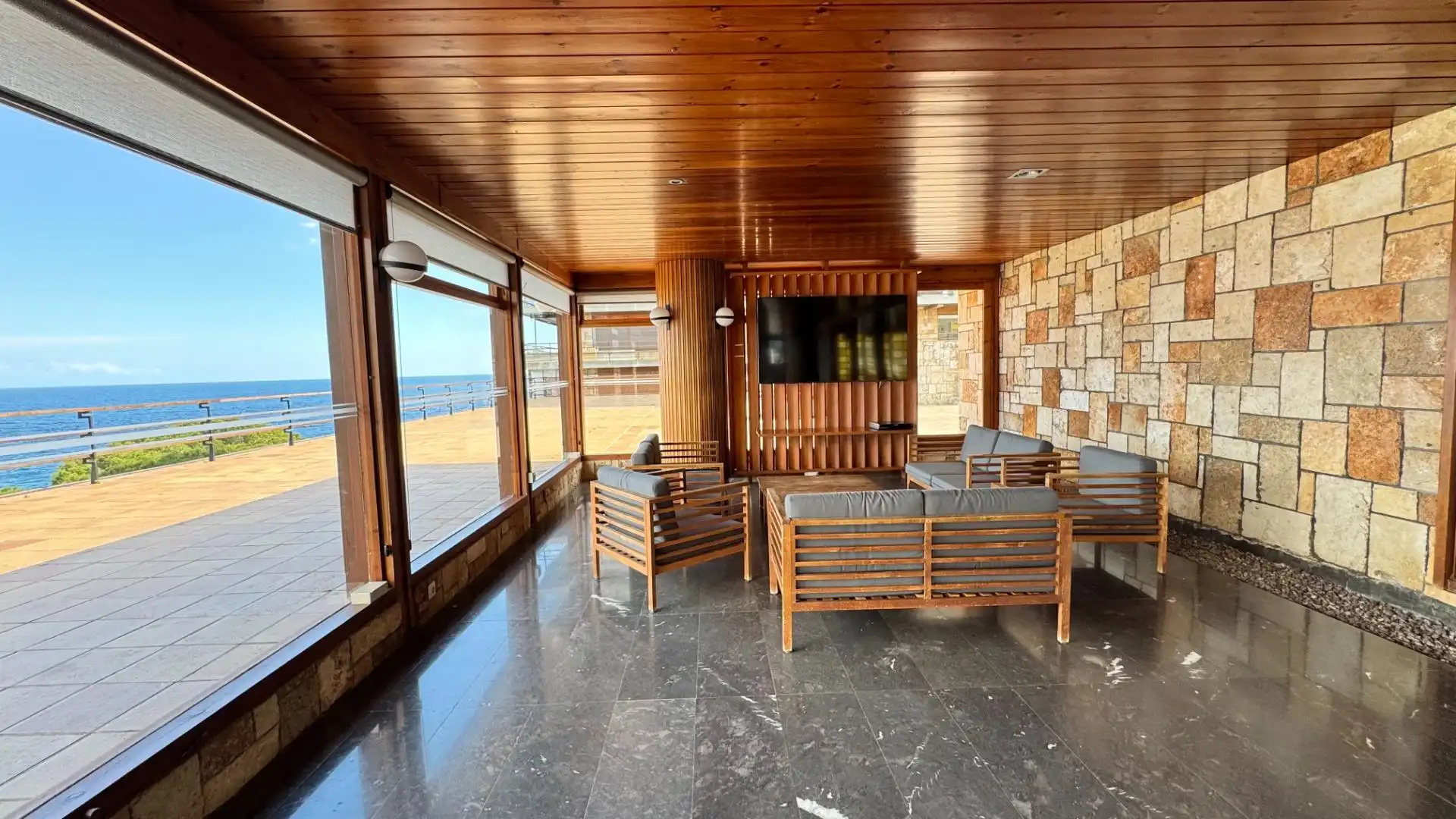 Terraza de Piso en venta en Calonge i Sant Antoni con Jardín privado, Terraza y Trastero