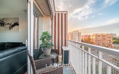 Balcony of Attic for sale in  Barcelona Capital  with Heating, Terrace and Storage room