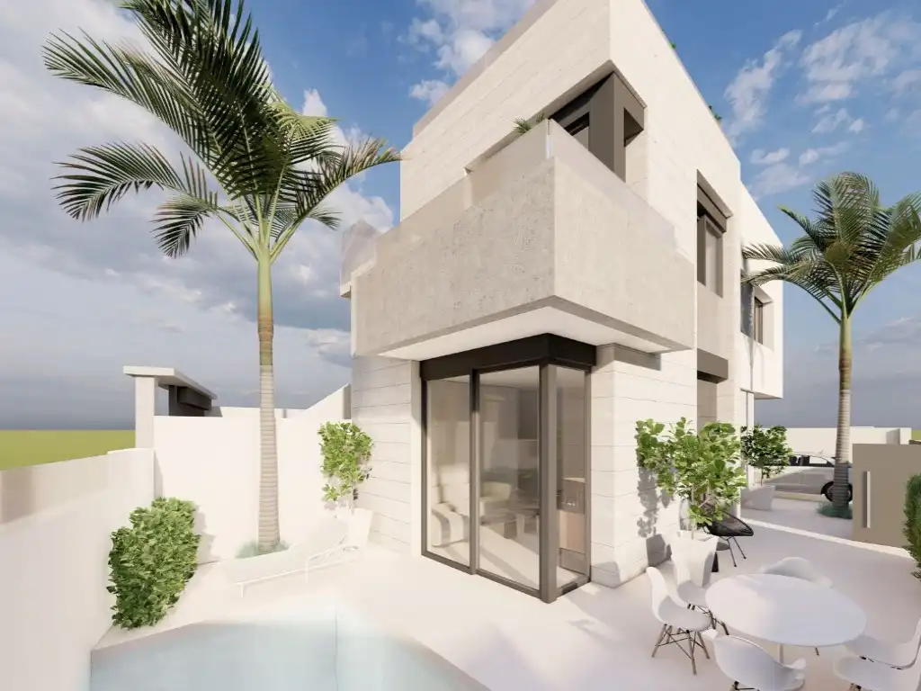 Vista exterior de Casa o chalet en venta en Pilar de la Horadada ciudad