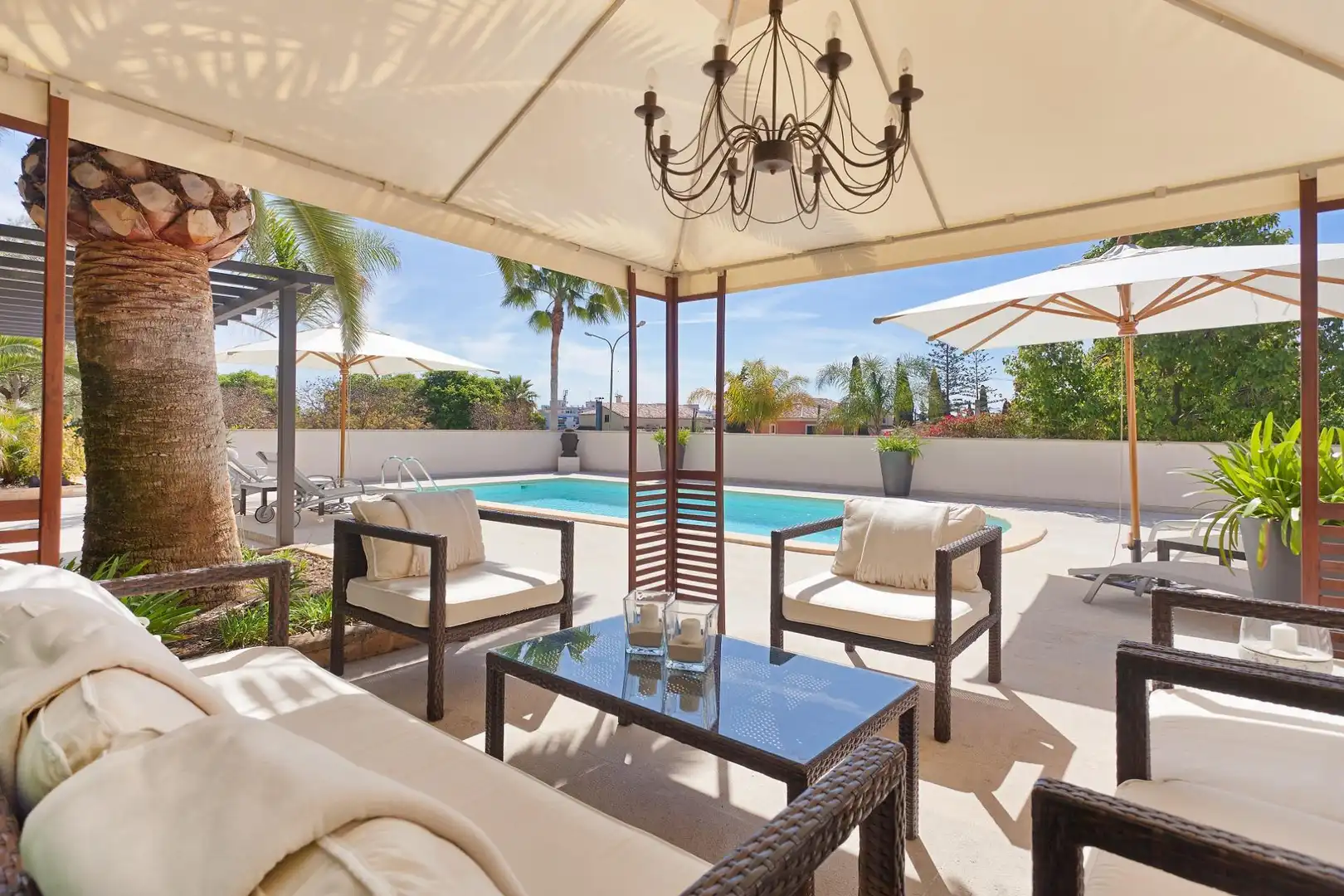 Terrassa de Casa o xalet en venda en  Palma de Mallorca amb Aire condicionat, Jardí privat i Terrassa