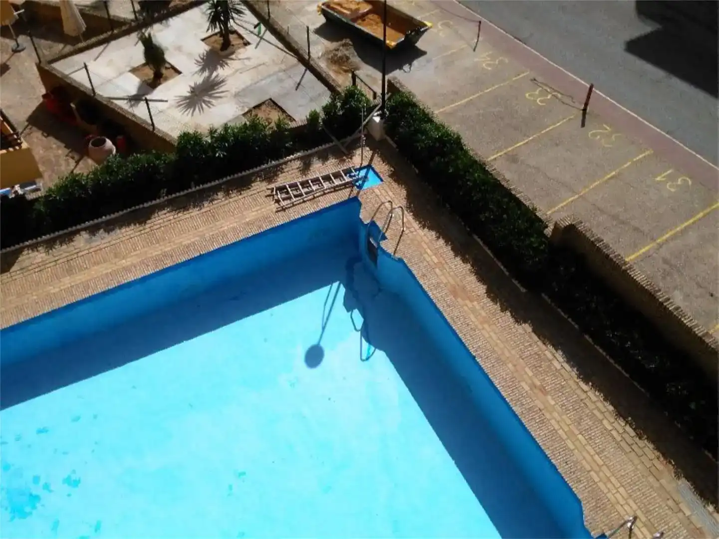 Piscina de Pis de lloguer en Almonte amb Jardí privat, Piscina i Moblat