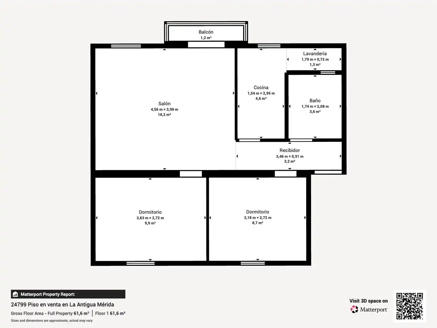 Flat for sale in Este