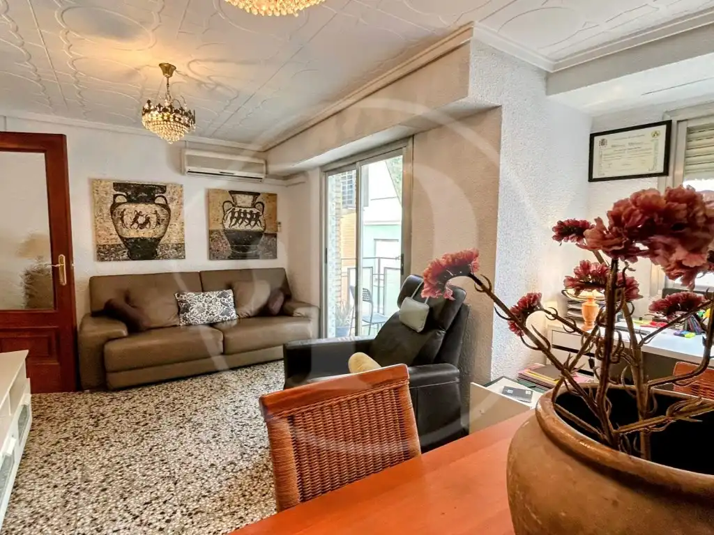 Wohnzimmer von Wohnungen zum Verkauf in Xirivella mit Klimaanlage und Balkon