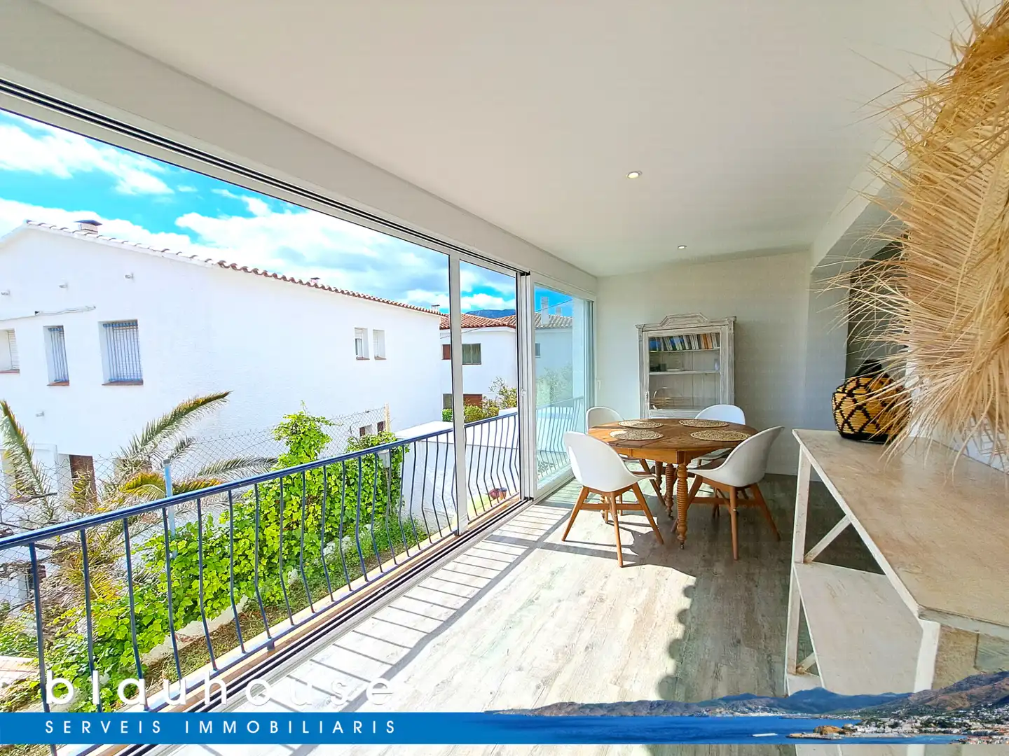 Terrassa de Casa adosada en venda en Llançà amb Jardí privat, Parquet i Terrassa