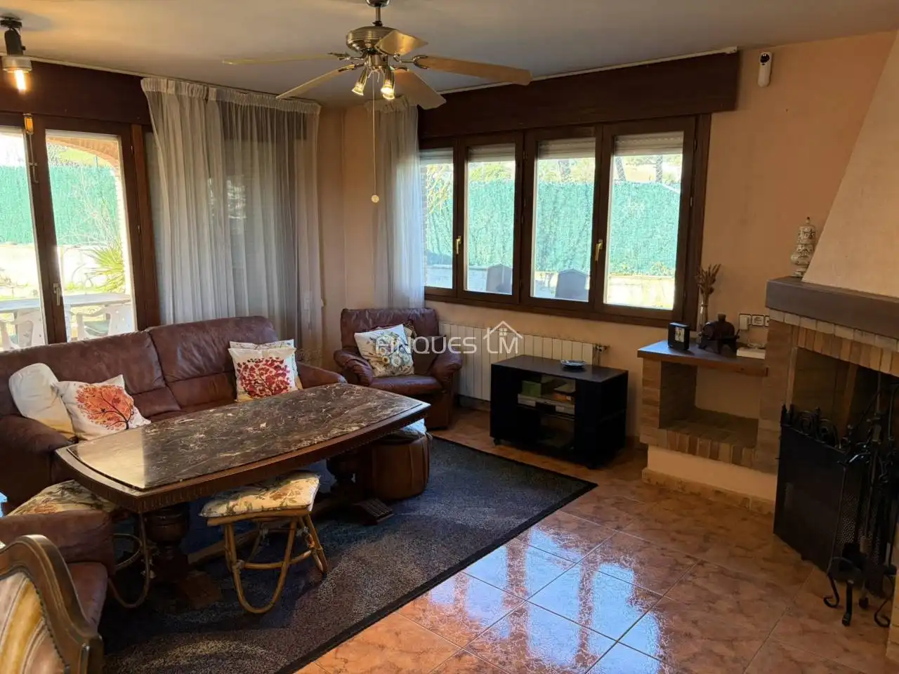 Sala de estar de Casa o chalet en venta en Tordera con Calefacción y Terraza