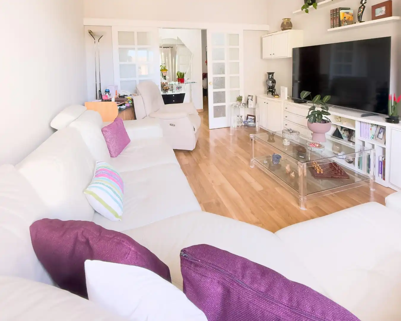 Sala de estar de Piso en venta en Las Palmas de Gran Canaria