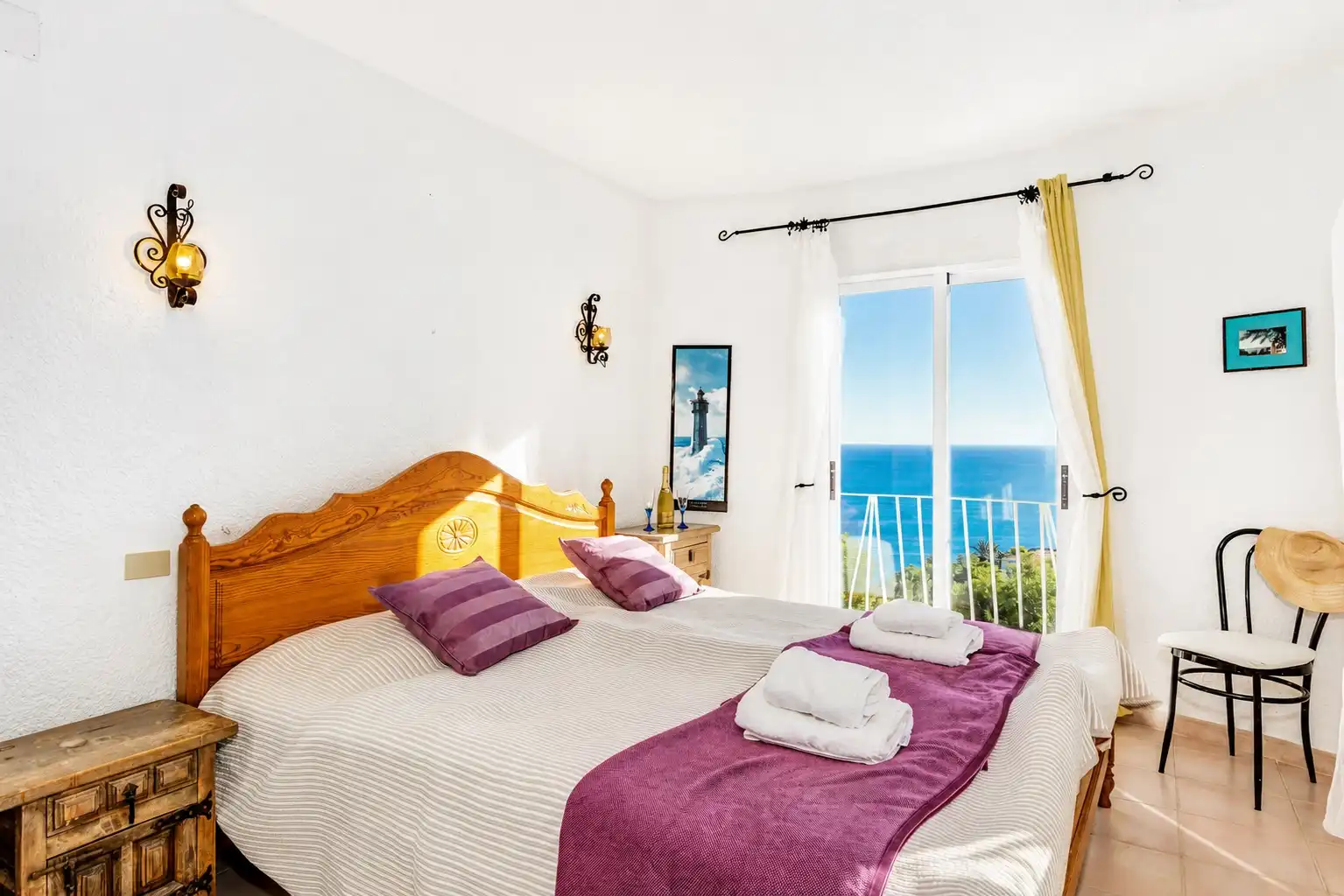 Habitación de Casa o chalet en venta en Jávea / Xàbia con Aire acondicionado y Jardín privado