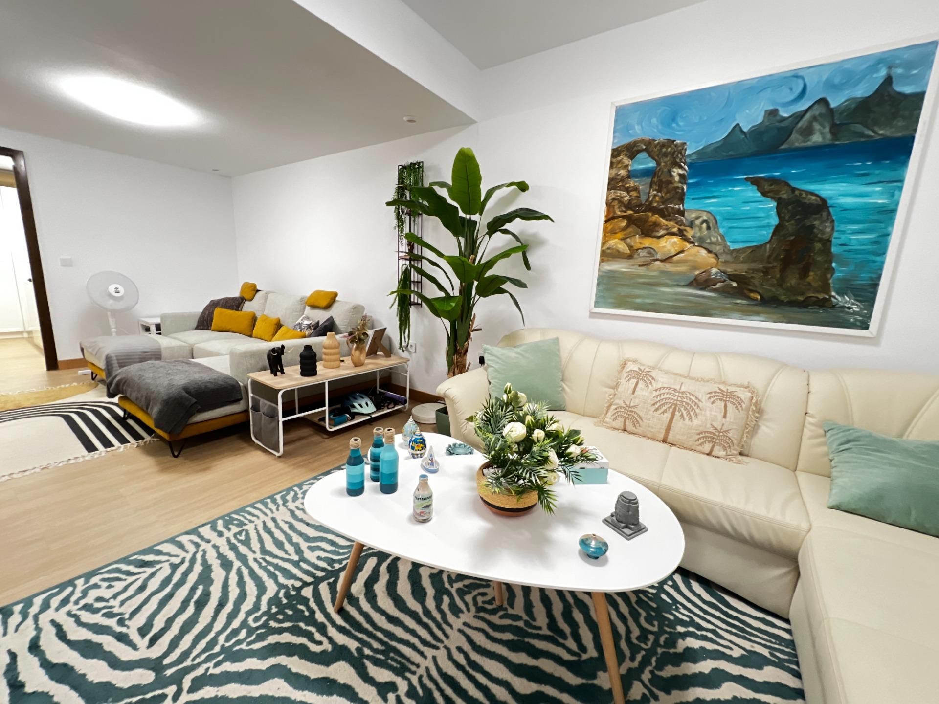 Living room of Flat for sale in Águilas  with Air Conditioner, Terrace and Balcony