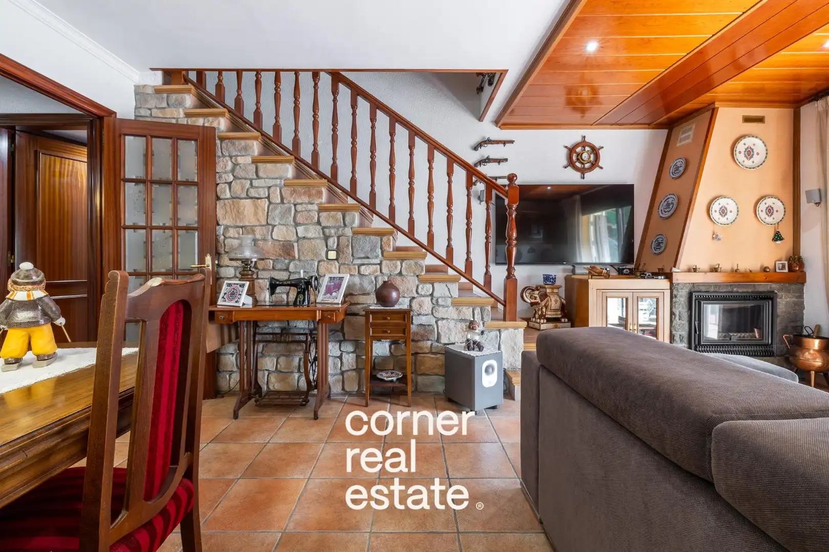 Living room of Detached homes for sale in Ripollet  with Air Conditioner, Heating and Private garden