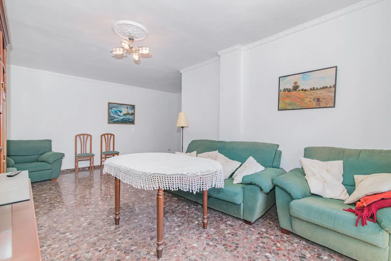 Wohnzimmer von Wohnung zum Verkauf in Montefrío mit Balkon