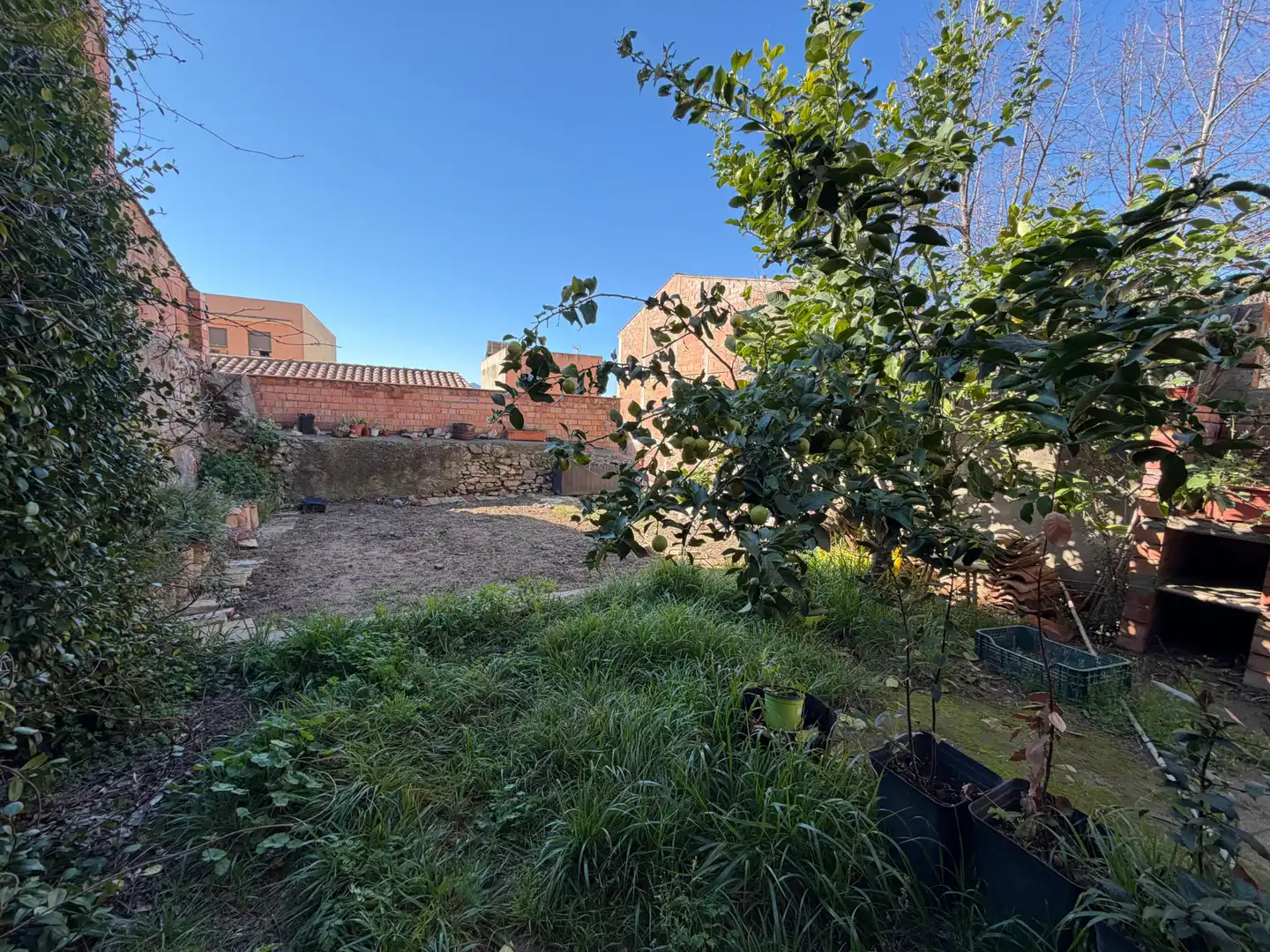 Jardí de Casa adosada en venda en Els Guiamets amb Calefacció, Jardí privat i Terrassa