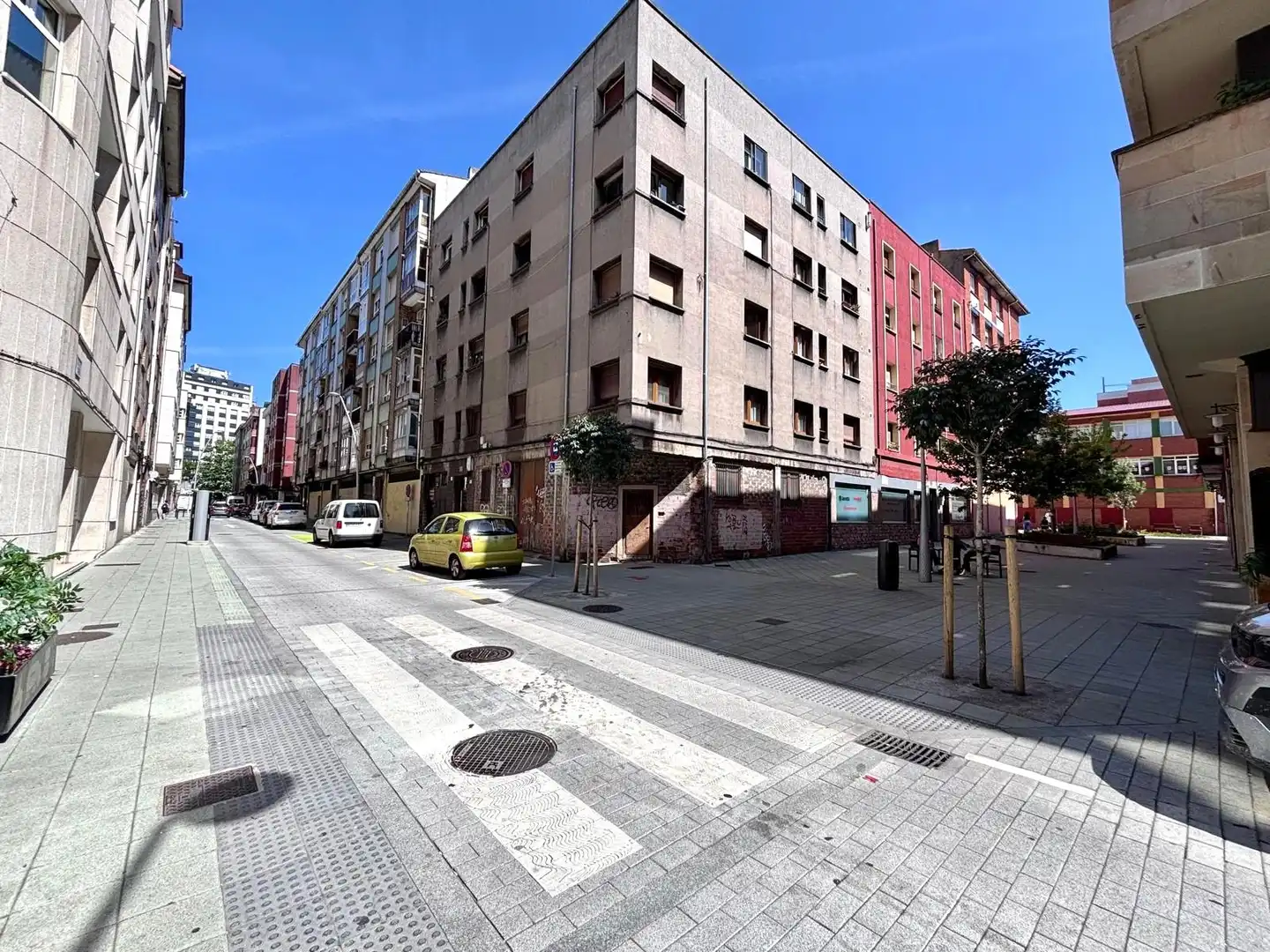 Vista exterior de Piso en venta en Gijón  con Calefacción, Parquet y Terraza