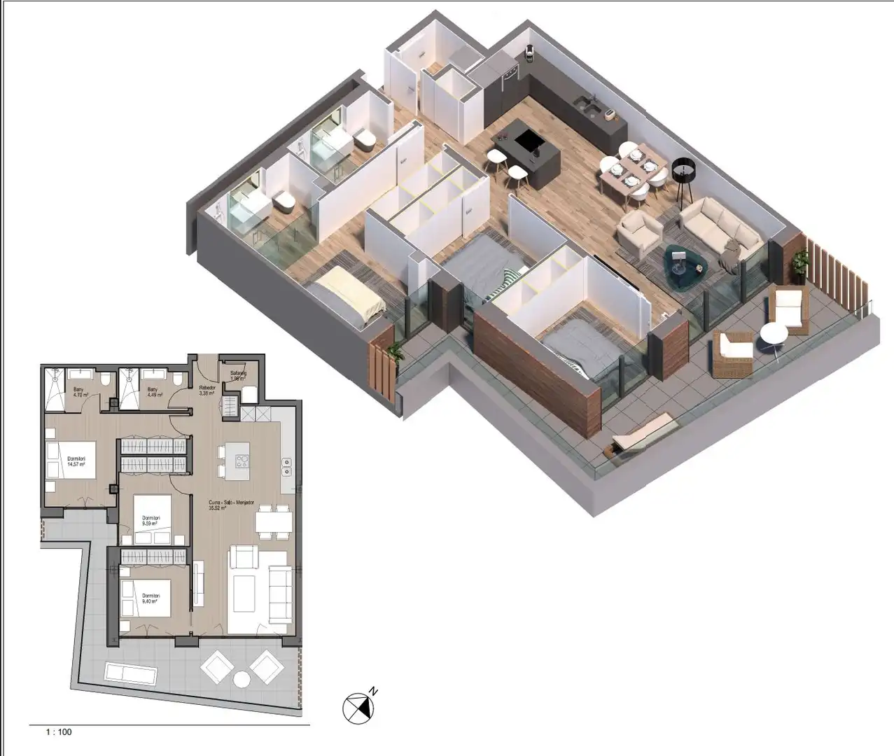 3-bedroom flat for rent in Andorra la Vella · 46 of 60