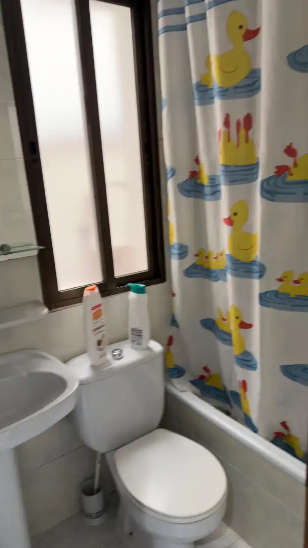 Baño de Piso para compartir en Granada con Calefacción, Terraza y Amueblado