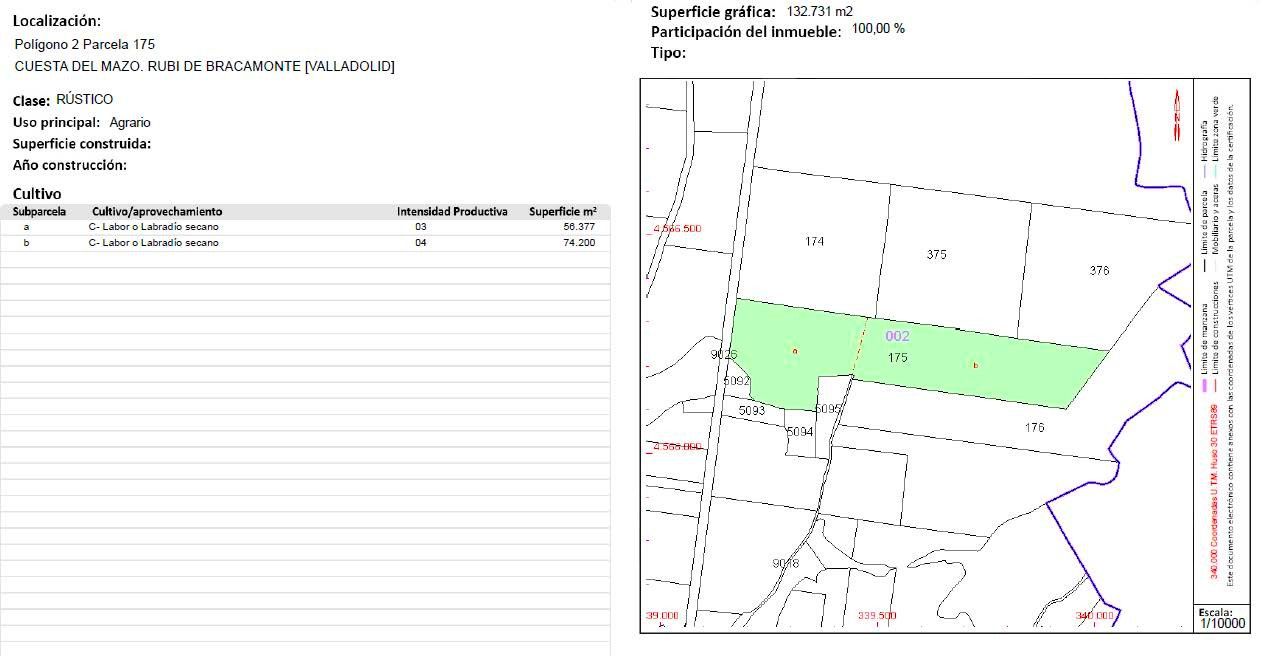 Land for sale in Rubí de Bracamonte