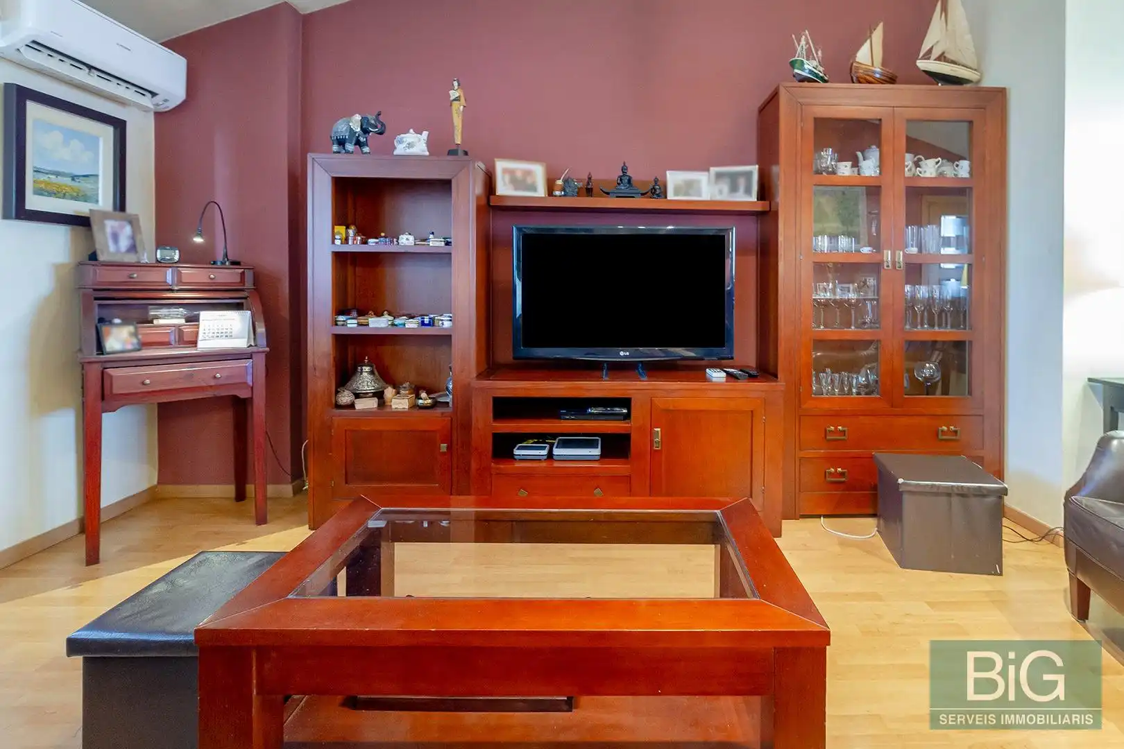 Sala de estar de Ático en venta en Mataró con Aire acondicionado, Calefacción y Parquet