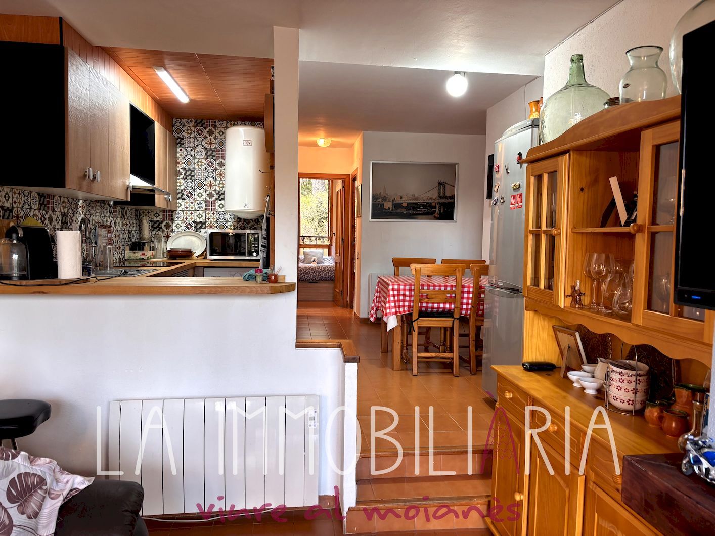 Kitchen of Flat for sale in Sant Quirze Safaja  with Heating and Terrace