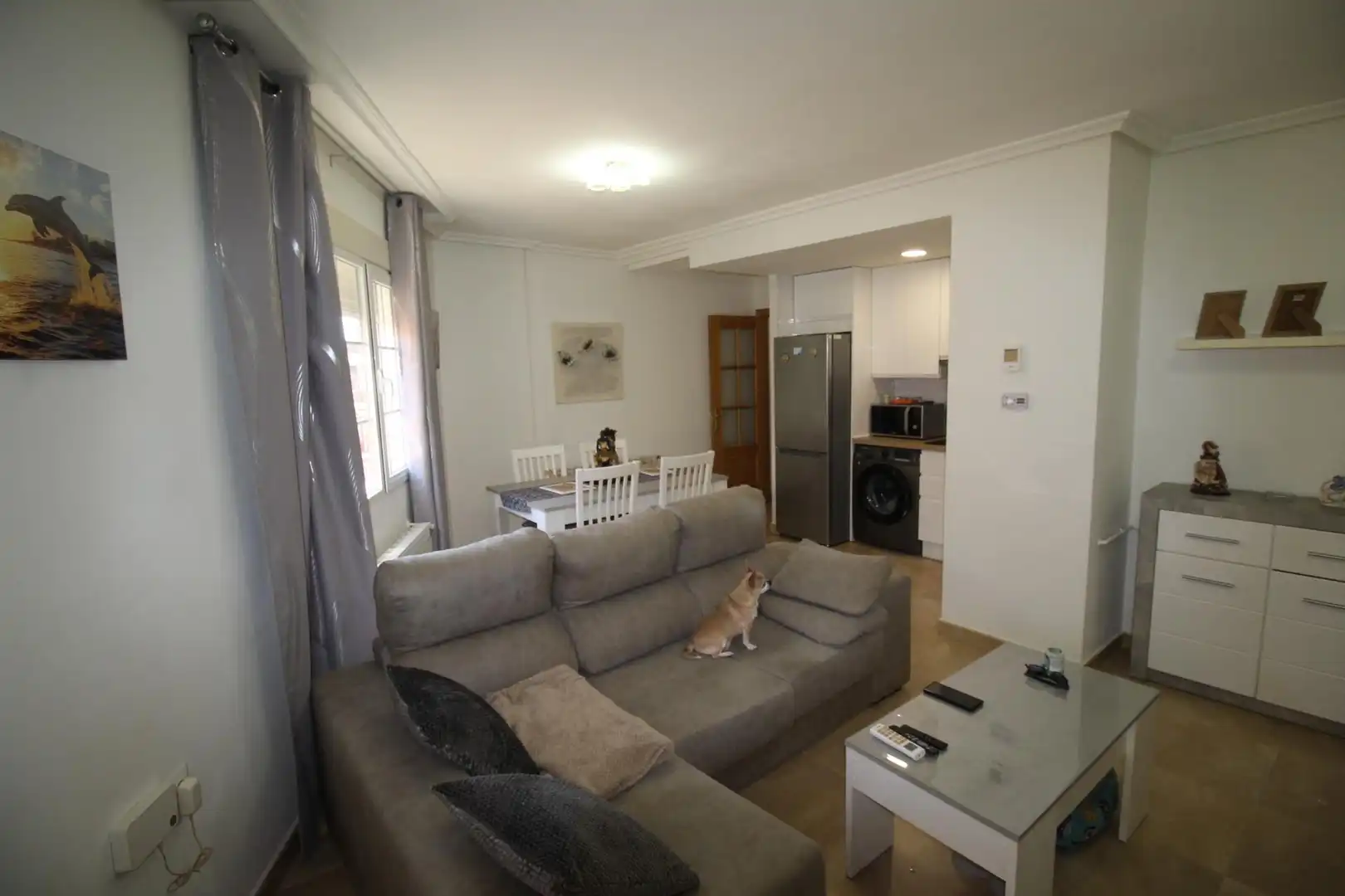 Sala de estar de Piso en venta en Puertollano con Aire acondicionado, Calefacción y Amueblado