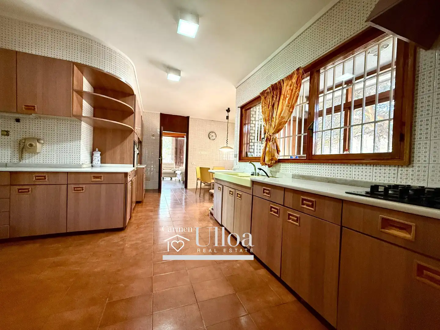 Cuina de Casa o xalet en venda en Alicante / Alacant amb Aire condicionat, Jardí privat i Terrassa