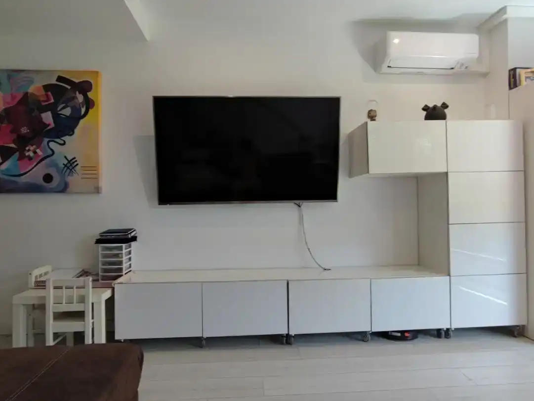 Sala d'estar de Pis en venda en  Madrid Capital amb Aire condicionat
