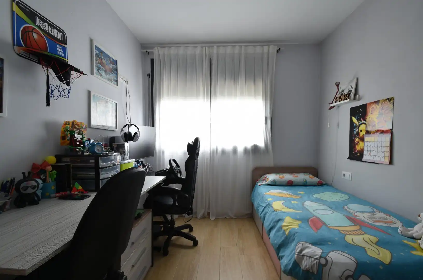 Dormitori de Casa adosada en venda en Cunit amb Aire condicionat, Jardí privat i Terrassa