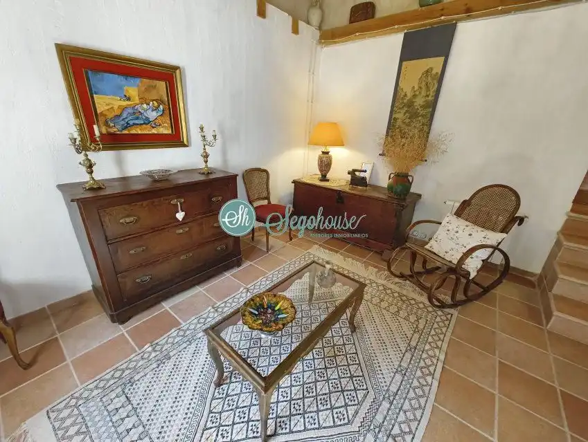 Sala de estar de Casa o chalet en venta en Escobar de Polendos con Calefacción y Trastero