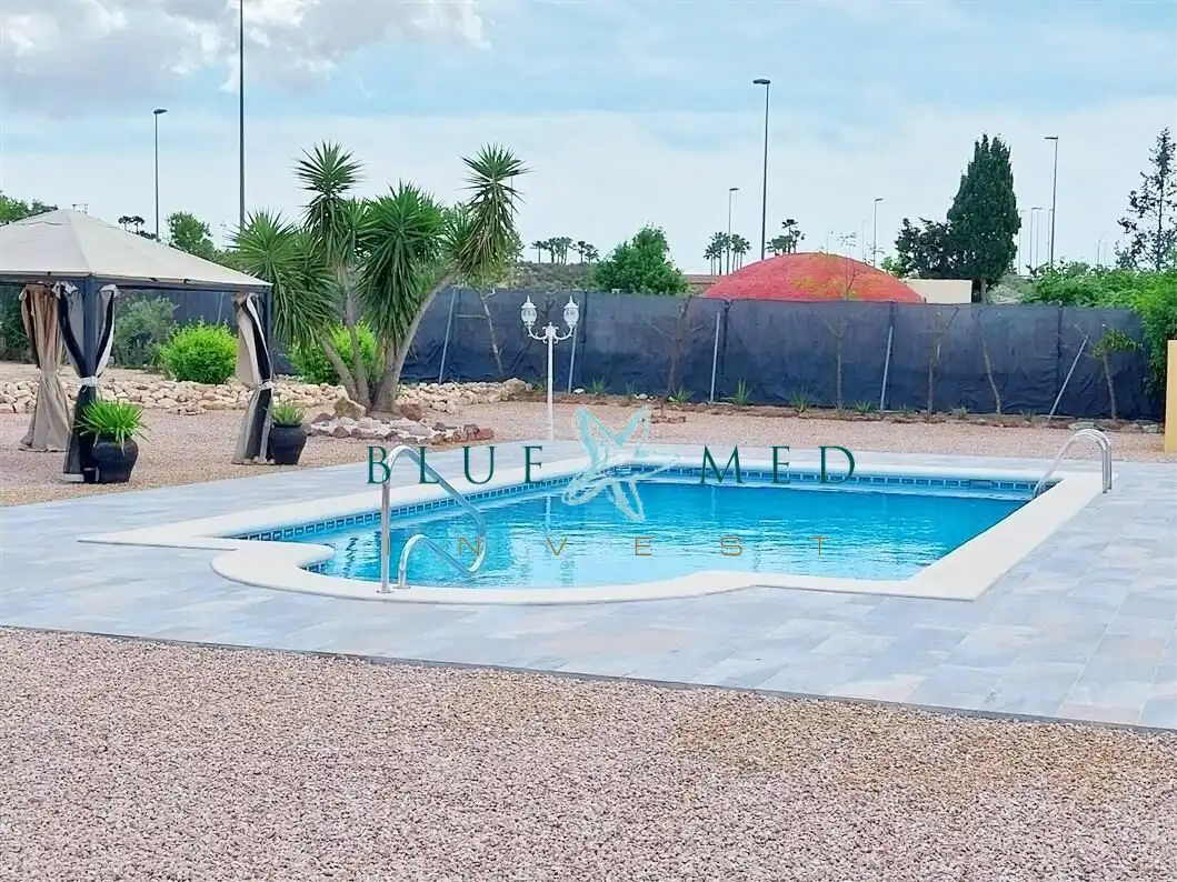 Piscina de Casa o chalet en venta en Alhama de Murcia con Aire acondicionado, Calefacción y Jardín privado