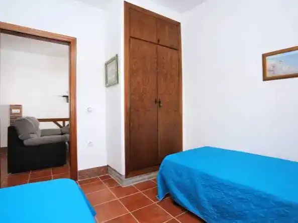 Bedroom of Houses for rent in Conil de la Frontera  with Air Conditioner, Private garden and Swimming Pool