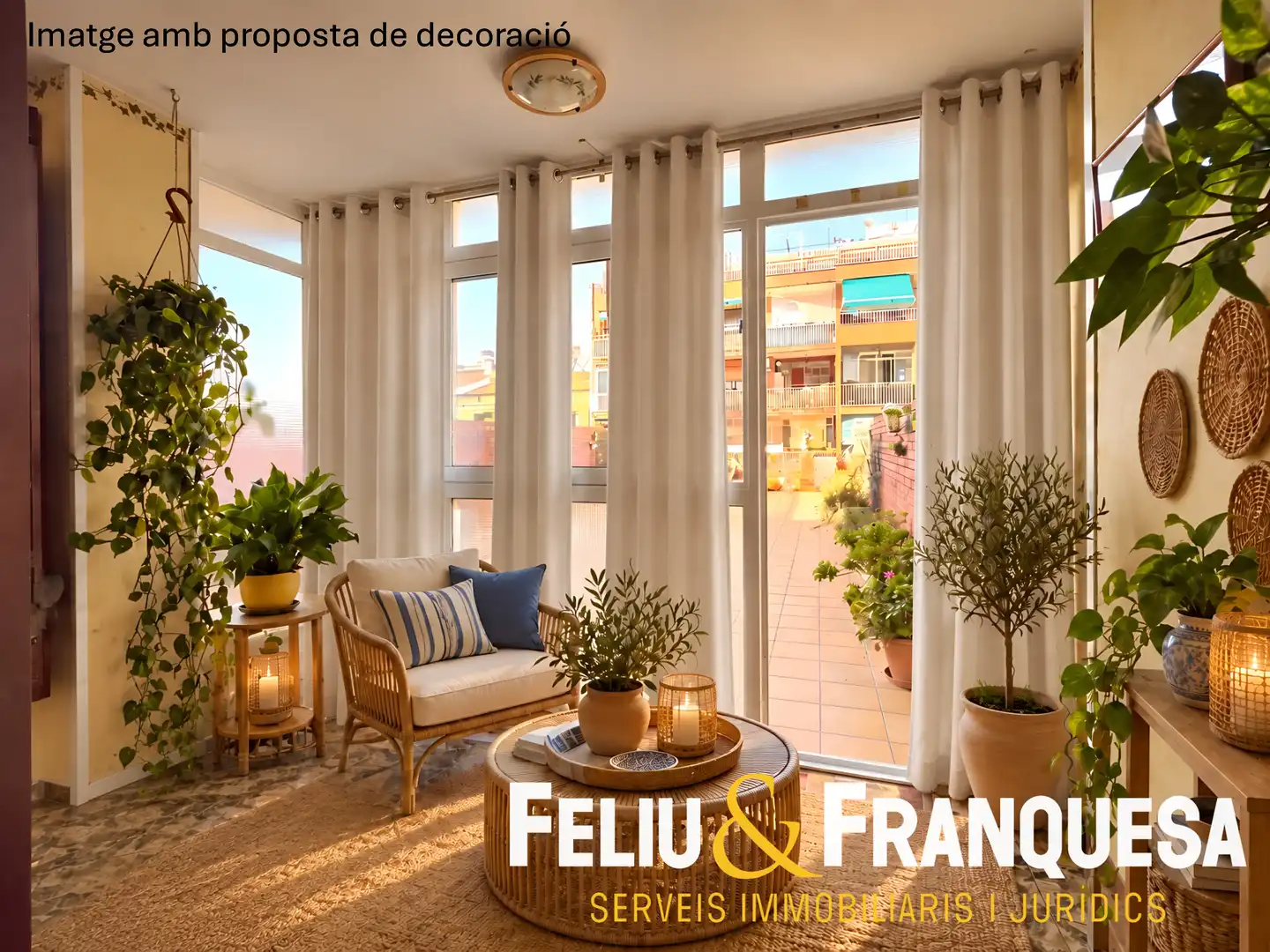 Terrace of Flat for sale in El Coll