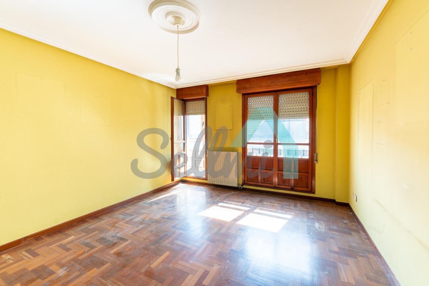Bedroom of Flat for sale in Langreo  with Heating, Parquet flooring and Terrace