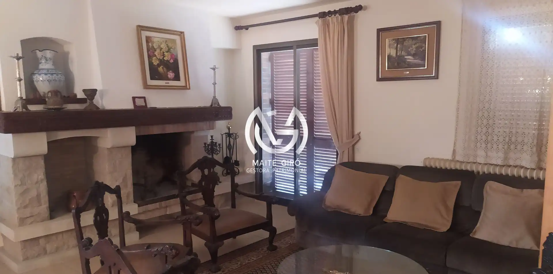Sala de estar de Casa o chalet en venta en Alpicat con Calefacción, Jardín privado y Parquet