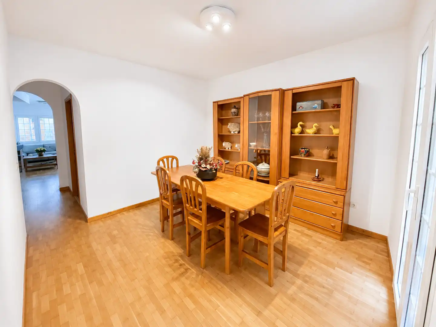 Comedor de Casa adosada en venta en Maçanet de Cabrenys con Calefacción, Amueblado y Balcón