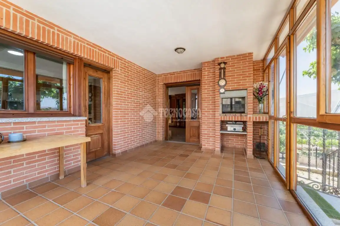 Jardín de Casa o chalet en venta en Hoyo de Manzanares con Calefacción