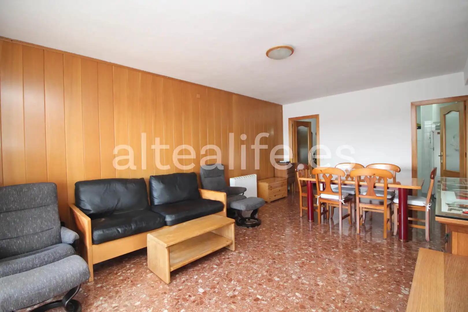 Wohnzimmer von Wohnungen zum Verkauf in Altea mit Klimaanlage und Terrasse