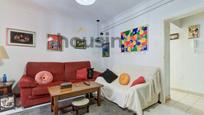 Living room of Flat for sale in  Madrid Capital  with Heating, Parquet flooring and Oven