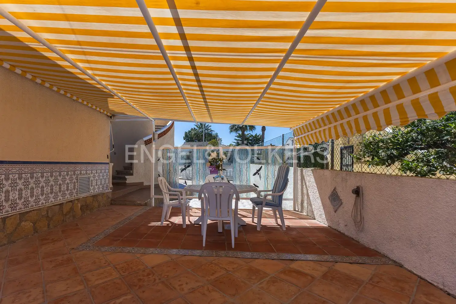 Terraza de Finca rústica en venta en Els Poblets con Aire acondicionado, Calefacción y Jardín privado