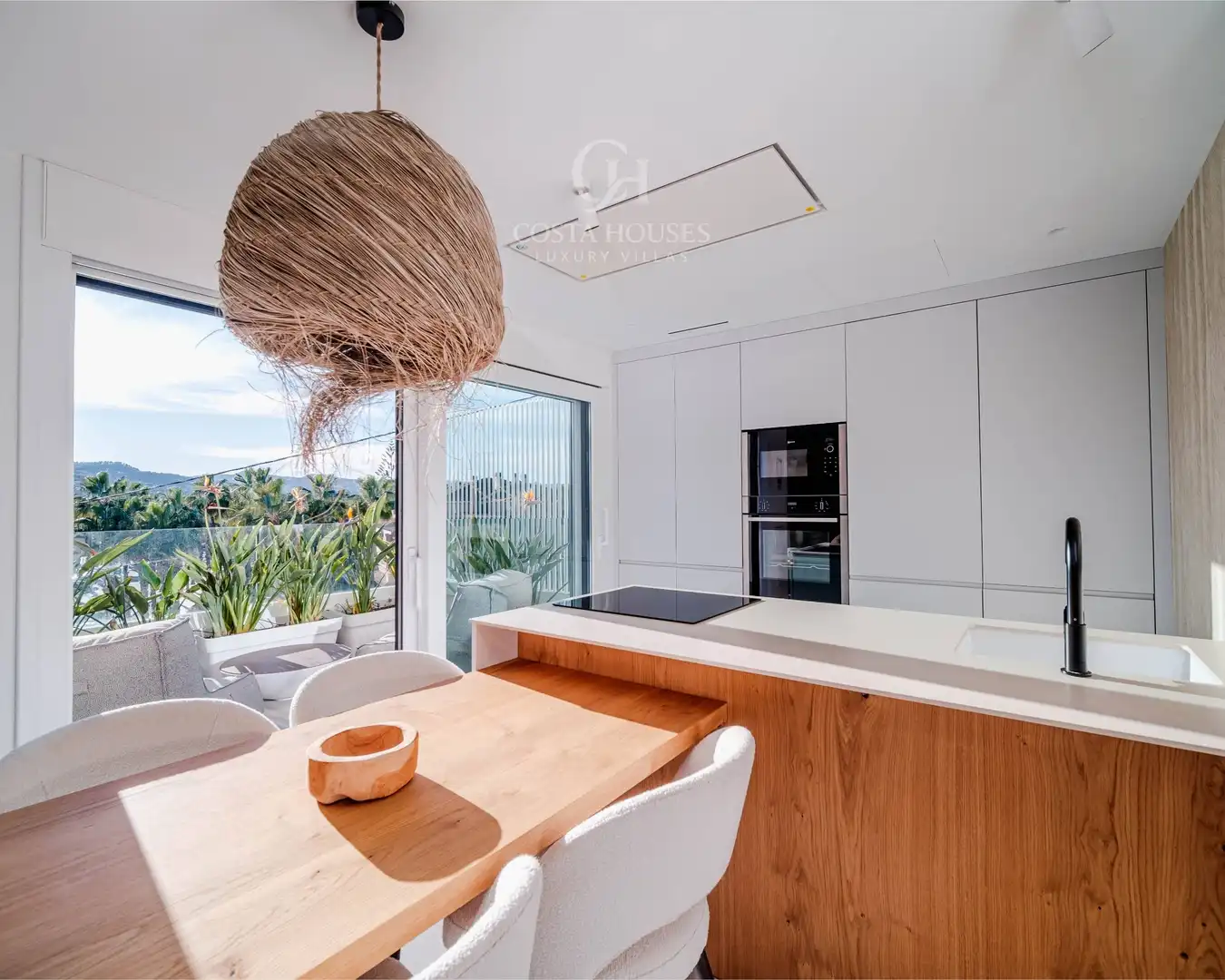 Cocina de Ático en venta en Jávea / Xàbia con Aire acondicionado, Calefacción y Jardín privado