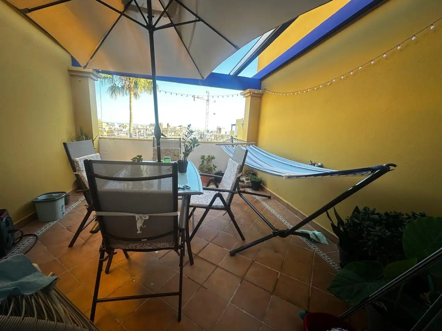 Terrasse von Wohnung zum Verkauf in Pulpí mit Klimaanlage, Terrasse und Möbliert